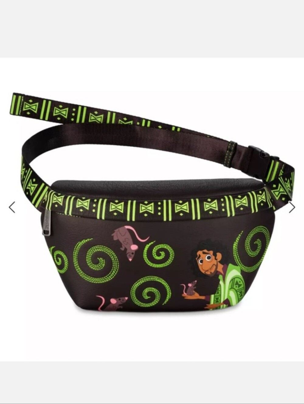 NWT Loungefly Encanto Bruno Belt Bag - Disney Glow-in-the-Dark